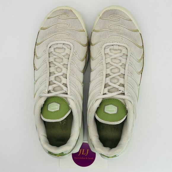 Nike Women's Air Max Plus 'Light Bone Honeydew Alligator' DX8954-001 Size 7.5 - Picture 10 of 12